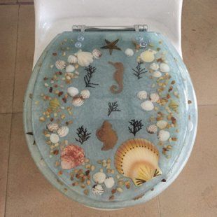 Sea Treasure, Round Toilet, Elongated Toilet Seat, Elongated Toilet, Toilet Seats, Bidet Toilet Seat, Bidet Toilet, 200 Pounds, Beach Bathrooms