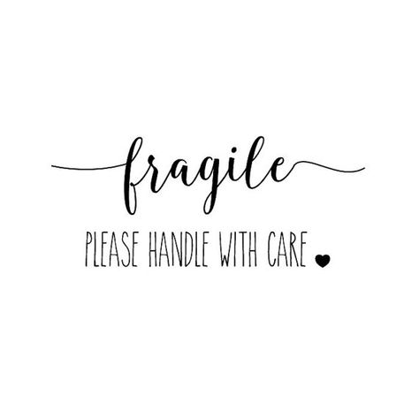 FRAGILE please HANDLE with CARE stamp business by DoodleStamp Fragile Tattoo, Stamp Packaging, Packaging Stamps, Small Business Quotes, Business Stamps, Stamp Tag, Script Text, Envelope Stamp, Custom Rubber Stamps