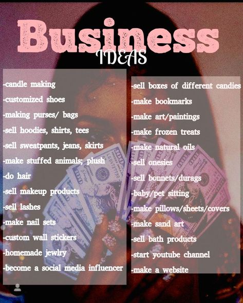 What Can I Sell In My Small Business, Type Of Business Ideas, Different Types Of Business Ideas, Bussines Ideas Names, Cute Bussines Idea, Self Owned Business Ideas, Beginner Business Ideas, School Bussines Ideas, Ideas To Start A Business