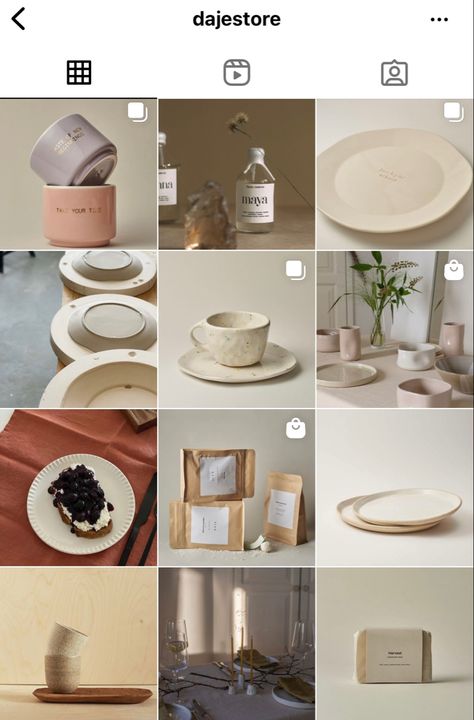 Pottery Instagram Feed, Instagram Branding Design, Instagram Feed Planner, Pottery Store, Feed Insta, Instagram Theme Feed, Handmade Ceramics Pottery, Instagram Grid, Instagram Lifestyle