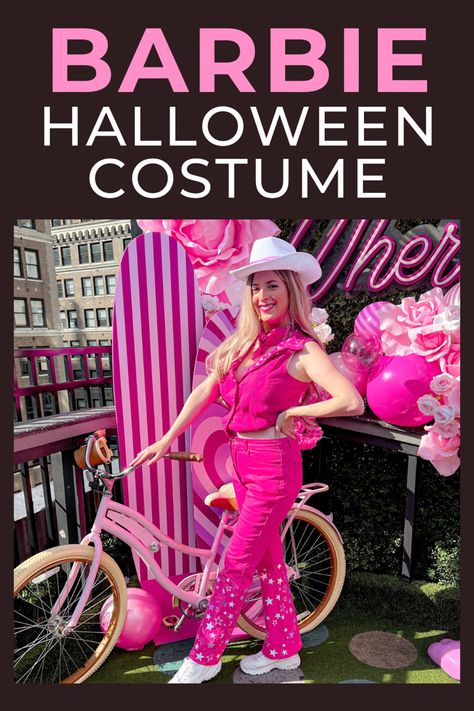 Barbie cowgirl Cowboy Barbie Costume, Cowgirl Barbie Halloween Costume, Cowgirl Barbie Outfit, Barbie Cowgirl Costume, Outfit Ideas Cowgirl, Cowboy Barbie, Barbie Cowboy, Barbie Outfit Ideas, Costume Cowgirl