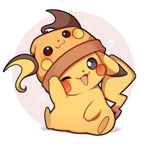 Can't wait to evolve ✨ . . . #pokemon #pikachu #raichu #anime #fanart Pokemon Profile Picture, Cute Pokemon Pfp, Pikachu Pfp, Pokemon Pfp, Pichu Pokemon, Pikachu Raichu, Cartoon Inspiration, Pokemon Drawing, Pokemon Painting