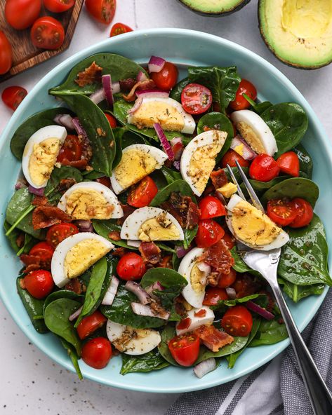 Boiled Eggs Recipes Breakfast, Boiled Eggs Recipes, Bacon Egg Salad, Boiled Egg Salad, Egg Recipes For Dinner, Boiled Egg Recipes, The Perfect Salad, Eggs Recipes, Perfect Salad