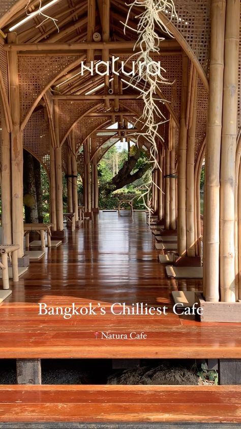 Unwind at Bangkok’s Chillest Cafe 🍃☕. Escape the city hustle and find your slice of serenity at Natura Cafe. With lush greenery and a… | Instagram Bangkok Cafe, Coffee Gallery, Thailand Vacation, Cob House, Earthship, Cabins And Cottages, Lush Greenery, Thailand Travel, Bangkok