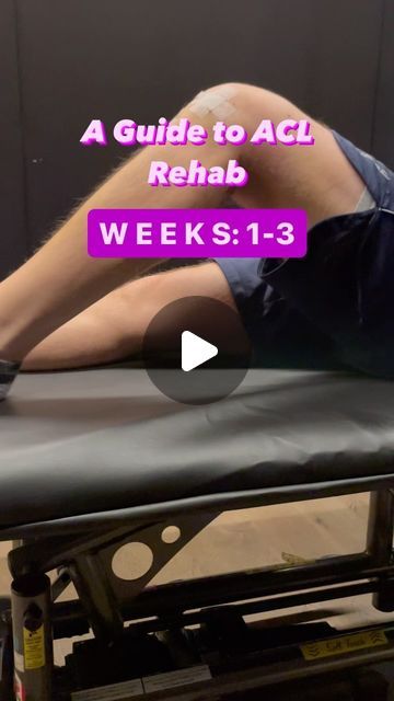 Myodetox on Instagram: "✨A Guide to ACL Rehab: Weeks 1-3 Anterior Cruciate Ligament (ACL) tears is a well known injury. Unfortunately, whether in sport or in everyday living, an ACL injury can happen to anyone. Join Myodetox client, Kris, on his post-operative journey as we delve into the crucial Weeks 1-3 after his ACL surgery. Kris, who tore his ACL last summer, recently underwent surgery and is already hitting post-surgical milestones just 8 days in🚀 Before his surgery, Kris dedicated months to movement retraining and strengthening at Myodetox. Pre-op (prep before surgery) is a critical piece to long term ACL rehab success! Ever wondered what it’s like to recover from an ACL tear? Share your journey or questions below. We’re committed to being your guide to reaching your goals a Acl Surgery Recovery, Acl Rehab, Acl Injury, Acl Surgery, Anterior Cruciate Ligament, Acl Tear, Reaching Your Goals, Cruciate Ligament, Surgery Recovery