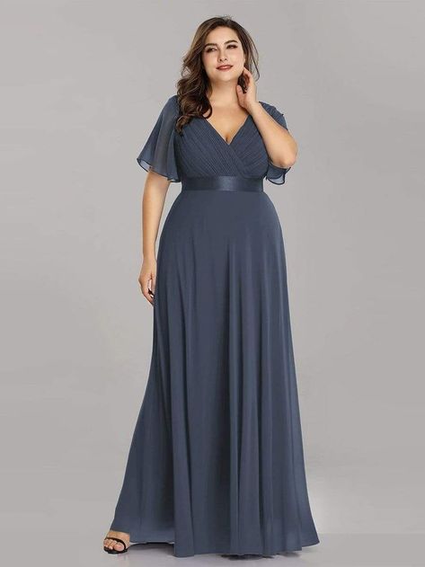 Long Empire Waist Bridesmaid Dress with Short Flutter Sleeves pretty dresses, conformation dresses, briadsmaid dresses #dresses #dressesinlekki #dressesinspiration, dried orange slices, yule decorations, scandinavian christmas Qinsenara Dresses, Burgundy Wedding Dress, Bustle Dresses, Flowy Bridesmaid Dresses, Quincenera Dresses, Empire Waist Evening Dress, Empire Waist Bridesmaid Dresses, Chiffon Party Dress, Classy Dresses