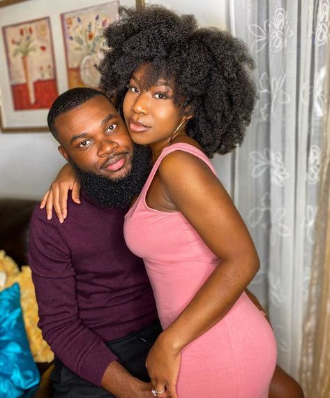 African Couples Photoshoot, Cute Black Couple Photos, Black Couple Photos, Couple Black, Chubby Guy, Ebony Love, Black Couple, Black Love Couples, Black Couples Goals