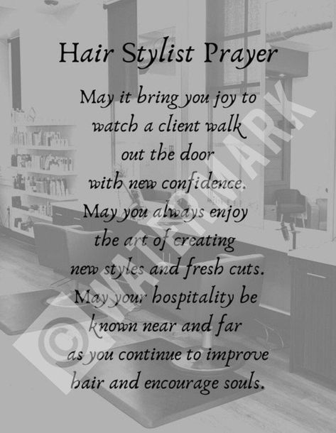 Celebrate a special hair stylist with this original 8x10 print. Great gift idea!  Suitable for framing! Hair Stylist Promotion Ideas, Cosmetology Graduation Gift Ideas, Hair Stylist Instagram Bio, What To Ask Your Hair Stylist For, Traveling Hair Stylist, Hair Stylist Introduction, Happy Birthday Hair Stylist, Salon Specials Ideas, Marketing For Hairstylist