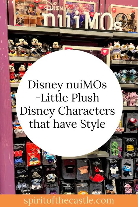 Disney nuiMOs are little plush Disney characters that have style. You can customize them with the latest style in fashion/accessories. Disney Plush Toys, Nuimos Disney, Disney Nuimos, Disney Plush, The Castle, In Fashion, Disney World, Latest Fashion, Castle