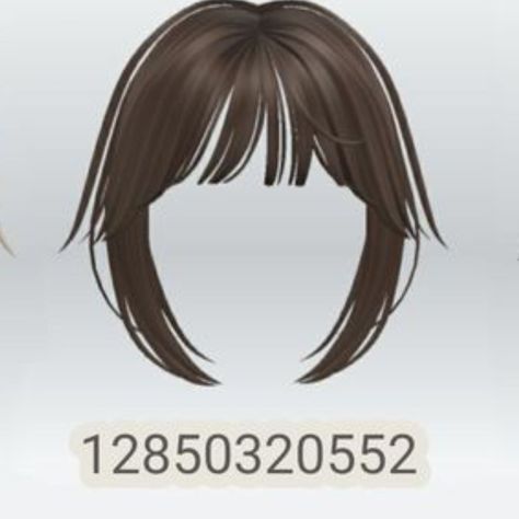 Brown Bangs Codes Brookhaven, Bangs Code, Code Brookhaven, Bloxburg Decals Codes Wallpaper, Roblox Code, House Decorating Ideas Apartments, Code Wallpaper, Bloxburg Decals Codes, Bloxburg Decal Codes