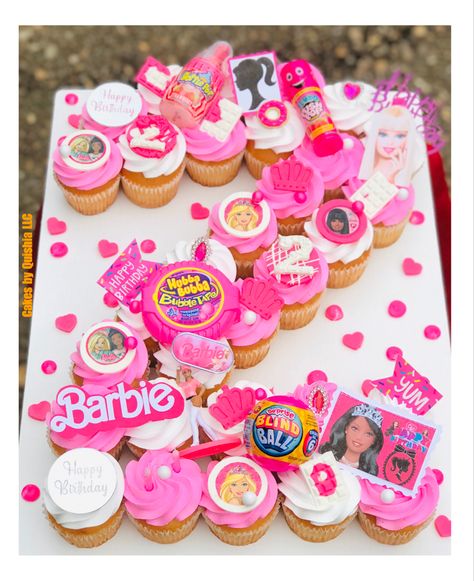 3 Year Birthday Theme Barbie, 4 Year Birthday Party Ideas Barbie, Pink 2nd Birthday Party Ideas, Kid Barbie Birthday Party, Barbie Fifth Birthday, Barbie One Year Birthday, Small Barbie Birthday Party, Barbie Theme 3rd Birthday, Easy Barbie Party Ideas