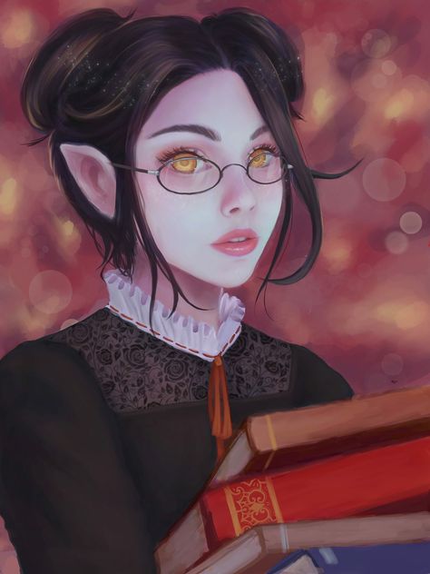 Half Elf Knowledge Cleric or Wizard Dnd Elves, Half Elf, Elf Characters, Pathfinder Character, Female Elf, Elf Art, Roleplay Characters, Dungeons And Dragons Characters, Dnd Art