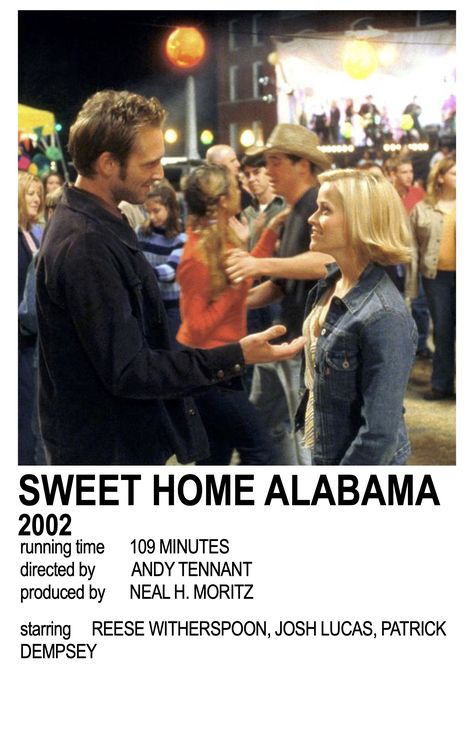 Sweet Home Alabama Movie, Romcom Movies, Most Paused Movie Scenes, Iconic Movie Posters, Movie Aesthetic, Girly Movies, Film Posters Minimalist, Perfect Movie, Romantic Comedy Movies