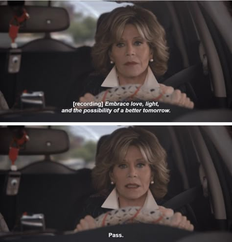 Hahahahahaha Grace!  Best show on Netflix by far! Grace And Frankie Quotes, Best Shows On Netflix, Grace And Frankie, You Make Me Laugh, Movie Quote, Special Agent, Movie Lines, As Seen On Tv, Tv Show Quotes