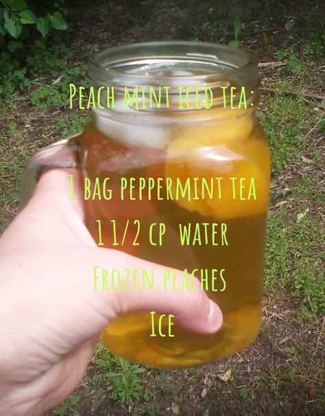 Peppermint Iced Tea! Must try😍 Peppermint Tea Drinks, Iced Peppermint Tea, Iced Tea Recipe, Tea Drinks, Iced Tea Recipes, Peppermint Tea, Tea Recipe, Ice Tea, Gatorade Bottle