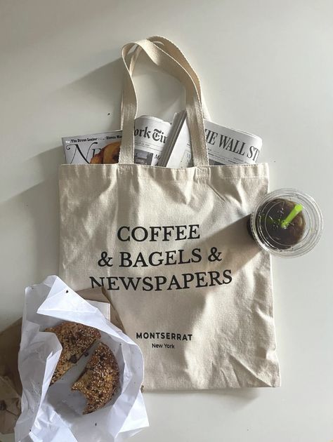 Canvas Bag Photoshoot, Totebag Photoshoot Outdoor, Tote Bag Photography, Tote Bag Product Photography, Tote Bags Photography, Cotton Tote Bag With Branding, Tote Bag Photoshoot, Reuseable Bag, Coffee And Bagel