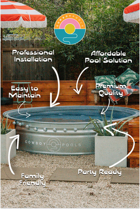 Your backyard oasis is waiting 🌴💦 Cowboy Pools uses only premium quality equipment, installed & serviced by seasoned pool professionals. Vietnam Tunnels, Cowboy Pools, Stock Tank Pools, Cowboy Pool, Tank Pools, Stock Tank Pool, Tank Pool, Stock Tank, Pool Pump