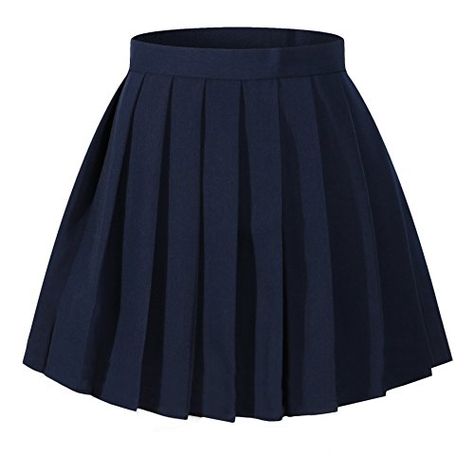 High Waisted Short Skirt, Blue Pleated Skirt, High Waisted Pleated Skirt, Blue Mini Skirt, Navy Skirt, High Waist Skirt, Skirt Mini, Plaid Mini Skirt, Plaid Skirt