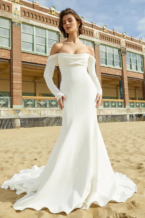 Shop Online Now Jenny Yoo Bridal, Jenny Yoo Collection, Lady Macbeth, Chic Brides, Jenny Yoo, Sleeve Wedding Dress, Long Sleeve Wedding, Elegant Wedding Dress, Wedding Dress Shopping