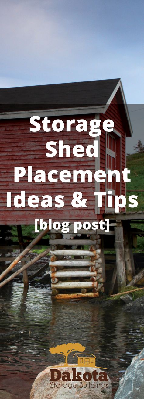 If you're wondering where you should put your backyard shed, we have some helpful placement ideas and tips. https://www.dakotastorage.com/blog/storage-shed-placement-ideas-tips Shed Placement In Yard, Shed Placement In Backyard, Fire Pit Layout, Backyard Shed Ideas, Backyard Furniture Diy, Backyard Lighting Diy, Backyard Garden Diy, Backyard Layout, Park Ideas