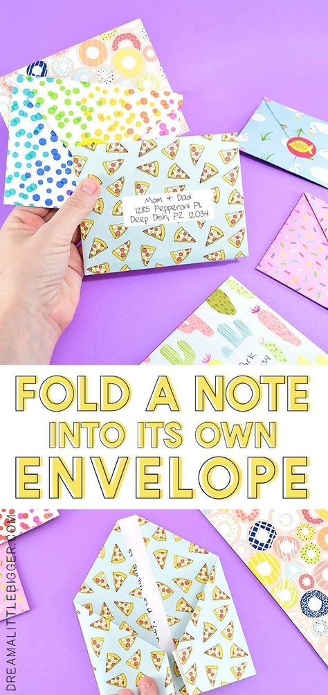 Mail Inspiration, Snail Mail Inspiration, Snail Mail Pen Pals, Mail Art Envelopes, Diy Stationary, Origami Envelope, Fun Mail, Envelope Lettering, Pen Pal Letters