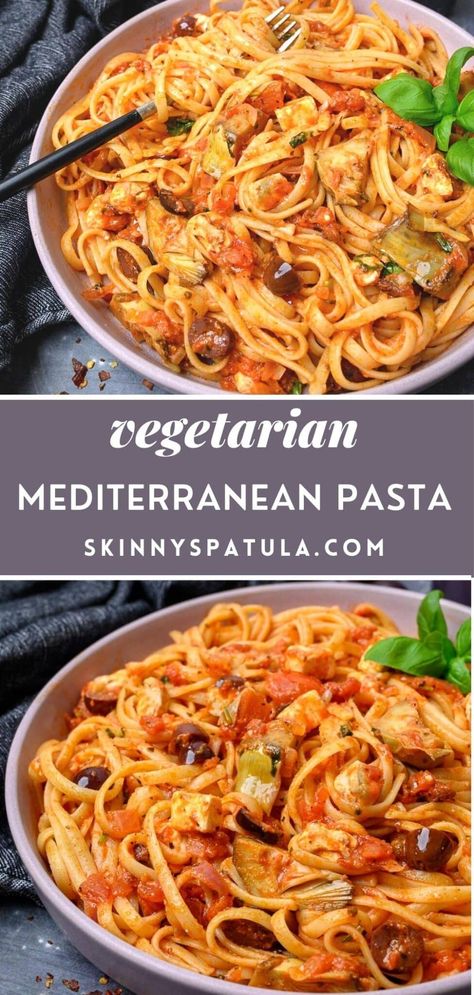 Medditeranean Diet Pasta, Lemony Linguine With Olives And Feta, Essen, Mediterranean Diet Pasta Sauce, Mediterranean Protein Pasta, Easy Mediterranean Diet Recipes Dinners Gluten Free, Kalamata Olive Recipes Pasta, Healthy Mediterranean Pasta Recipes, Tuscan Pasta Recipes Vegetarian