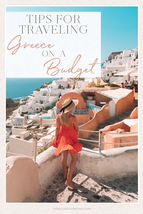 Greece On A Budget, Traveling Greece, Blonde Abroad, Greece Culture, Best Greek Islands, Greece Beach, Greece Travel Guide, Tips For Traveling, Budget Travel Destinations