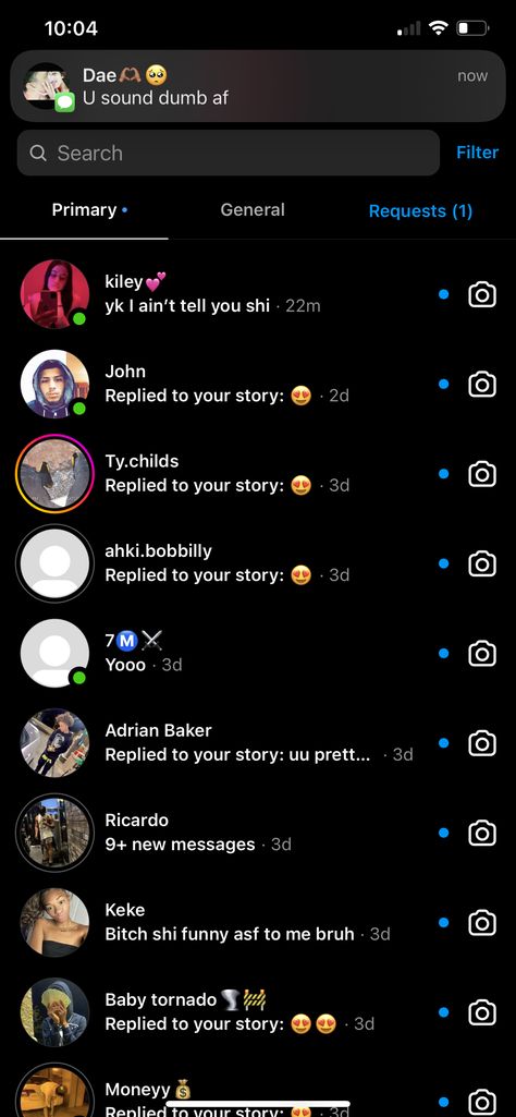 Fake Imessage Chat Dark Mode, Ft Calls Pictures Couple, Show No Love Wallpaper, Screenshot Of Instagram Dms, Phone Calls Aesthetic, Bakjayc And Nadia, Insta Message Request 99+, Imsg Pics, Fake Insta Story Faceless