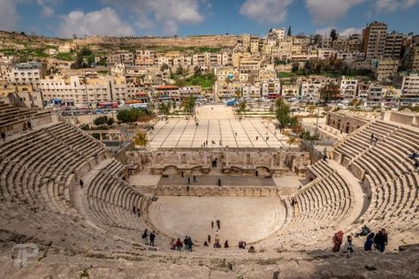 Jordans Aesthetic, Roman Theatre, Amman Jordan, Modern City, Amman, Future Travel, Ancient Romans, Travel Stories, Middle East