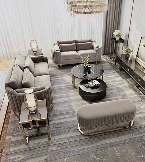 Contemporary Sofa Design, Sofa Arrangement, Luxury Sofa Living Room, Luxury Sofa Design, Modern Sofa Living Room, Living Room Sofa Design, Sofa Set Designs, Contemporary Sofa, Luxury Sofa