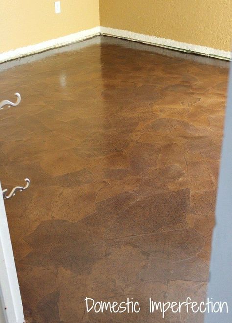 Brown Paper Bag Floor, Brown Flooring, Paper Bag Flooring, Inexpensive Flooring, Diy Paper Bag, Cheap Flooring, Unique Flooring, Brown Paper Bag, Diy Flooring