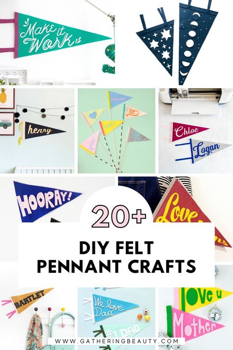 Pennant Banner Ideas, Pennant Flag Template, Diy Felt Pennant Flag, Felt Pennant Diy, Diy Felt Pennant, Diy Pennant Flags, Pennants Diy, Softball Banquet, Make A Banner