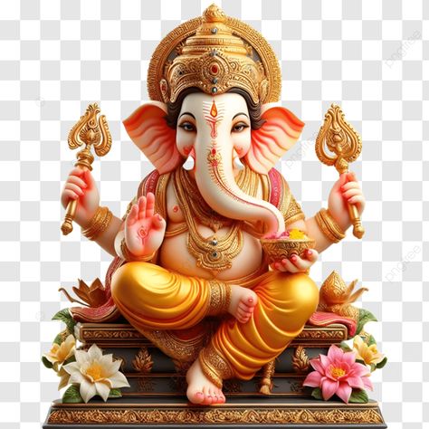 Ganpati Bappa Png, Ganesh Chaturthi Png, Ganpati Png, Ganesh Png, Ganesh Chaturthi Messages, Ganesh Chaturthi Greetings, गणपती बाप्पा, Durga Ji, Hindu Wedding Cards