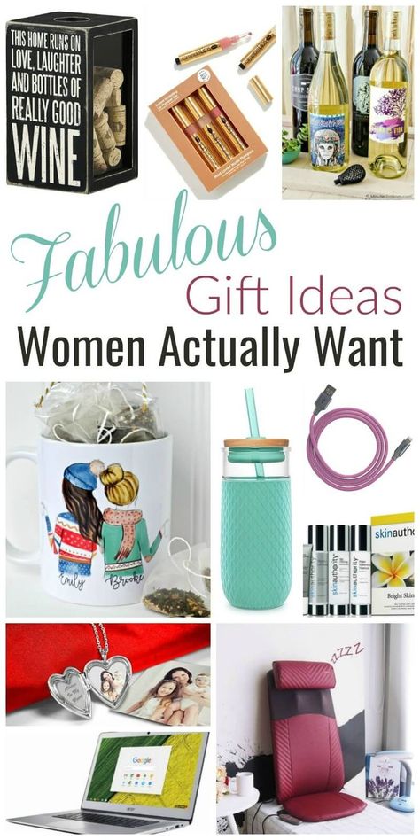 Gift Guide for Women - Fabulous Gift Ideas Women Actually Want - Gift Ideas For Her #giftideas #giftguide #giftsforher #ad Gift Ideas Women, Ad Ideas, Gift Ideas For Women, Gift Ideas For Her, Unique Gifts For Women, Cool Gifts For Women, Presents For Her, Wrapping Ideas, Best Gifts For Men