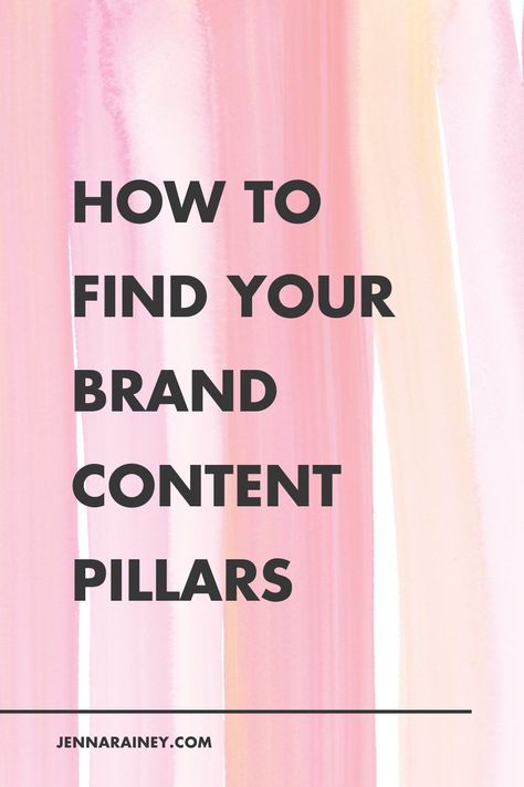 Brand Pillar Examples, Pillars Of Content, What Are Content Pillars, Content Pillars Ideas, Content Pillars Examples, How To Create Content For Small Business, Content Pillars For Artists, Lifestyle Content Pillars, Content Pillar Examples