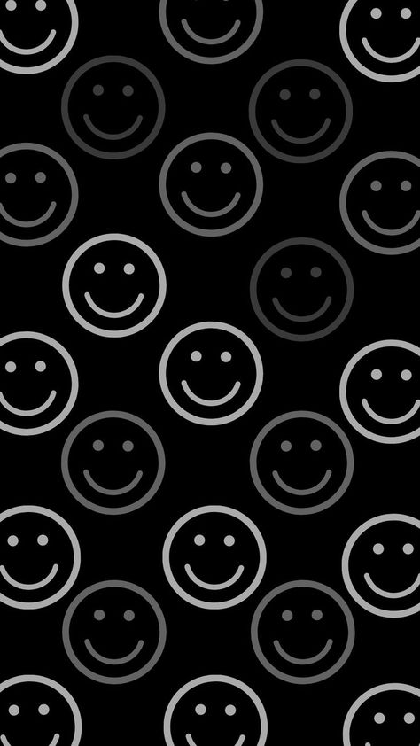 FiftyShadesofGrey, Trendy Aesthetic, Smiley Face, iPhone Wallpapers, Cute White Smiley Face Wallpaper, Yellow Background Aesthetic, Black And White Smiley Face, Aesthetic Smiley Face, Smiley Face Wallpaper, Face Wallpaper, Smile Wallpaper, Trendy Aesthetic, Kawaii Wallpaper