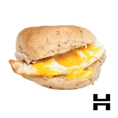 One Egg on a Roll: The Perfect Breakfast Sandwich! Looking for a delicious and satisfying breakfast sandwich that won't break the bank? Look no further than Hanover Gourmet Deli's One Egg on a Roll! #oneggonarol #breakfastsandwich #hanovergourmetdeli Breakfast Sandwich, Perfect Breakfast, Sandwiches, Rolls