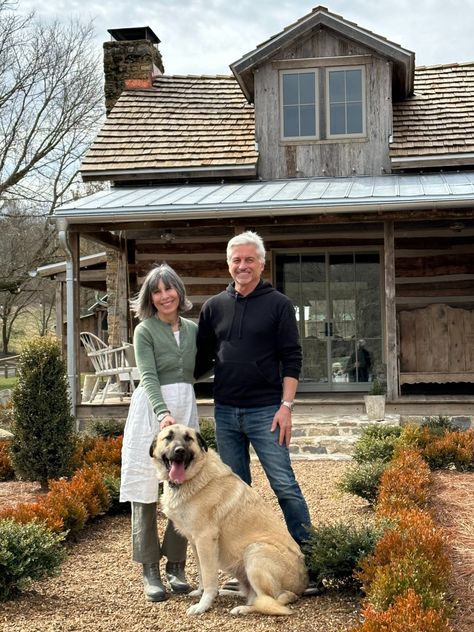 Brooke & Steve Giannetti Patina Meadow Patina Meadow, Patina Farms, Brooke Giannetti, Reclaimed Building Materials, Patina Farm, Patina Style, Creek House, Little Cabin In The Woods, Los Angeles Interior Design