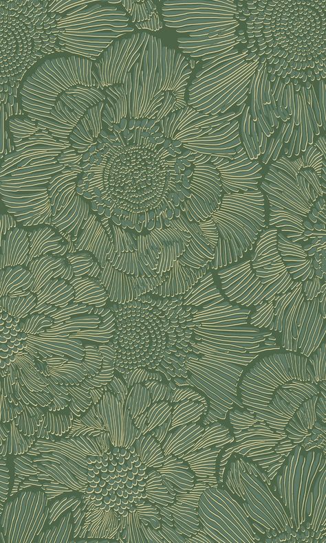 sketched floral wallpaper, flower accent wall, floral wall décor, floral accent wall, big bold floral wallpaper, floral botanical wallpaper, boho floral wallpaper, bright floral background, oversized floral wallpaper, floral backdrop wallpaper, floral print background, floral background wallpaper, beautiful floral background, aesthetic floral background, simple floral wallpaper, vintage floral pattern wallpaper Creative Wallpapers, Modern Backdrop, Dark Green Wallpaper, Green Color Palette, Green Colour Palette, Ocean Wallpaper, Chic Pattern, Green Rooms, Burke Decor