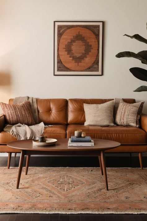 Upgrade your living room with these chic tan sofa ideas! Perfect for creating a welcoming atmosphere, tan sofas work beautifully in modern, bohemian, or rustic designs. Tan Sofa Living Room Ideas, Pillows For Brown Leather Couch, Tan Sofa Living Room, Tan Sofas, Tan Sofa, Brown Leather Couch, Sofa Ideas, Leather Couch, Modern Bohemian