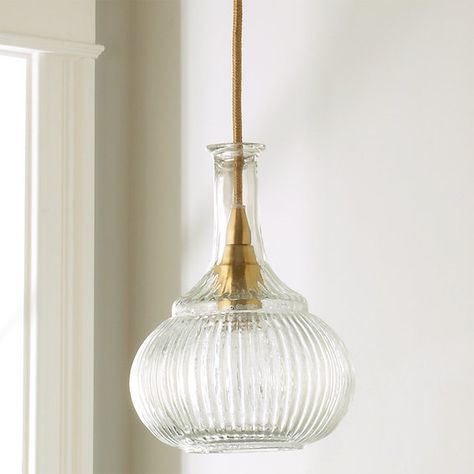 Brass And Glass Pendant Light, Glass Pendant Shades, Small Foyer, Glass Pendant Lights, Pendant Light Styles, Blown Glass Pendant, Shades Of Light, Kitchen Pendant Lighting, Globe Pendant