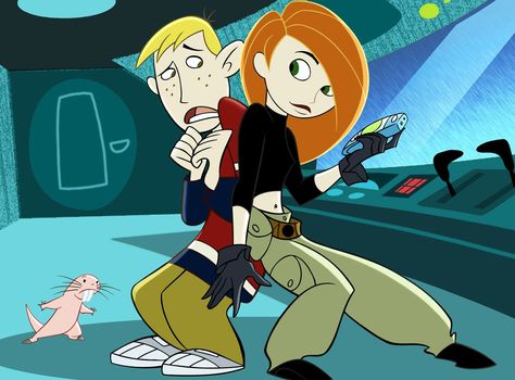 Kim Possible Movie, 90s Cartoon Characters, 2000 Cartoons, Friend Zone, 90s Cartoons, Kids' Movies, Kim Possible, Disney Xd, Walt Disney Pictures