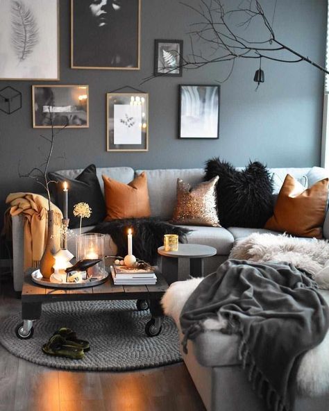 Hygge Living Room, Winter Living Room, Fall Living Room Decor, Fall Living Room, Living Room Color Schemes, Room Color Schemes, Living Room Decor Cozy, Design Del Prodotto, Living Room Colors