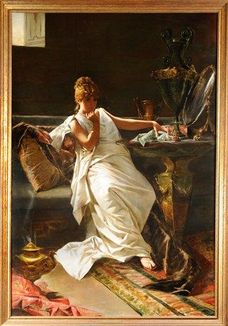 Herbert James Draper - 91 artworks - Art Renewal Center Herbert James Draper, Eternal Darkness, John William Godward, Lawrence Alma Tadema, Collage Images, Walter Crane, Tate Gallery, Pre Raphaelite, Antique Clothing