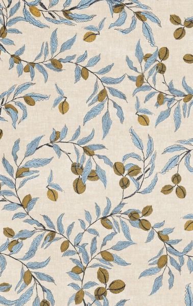 Line Art Patterns Design, Lulie Wallace, Patterned Wallpaper, Fine Art Textiles, Dining Room Wallpaper, Art Textiles, Leaves Wallpaper, Print Studio, Wallpaper Rolls