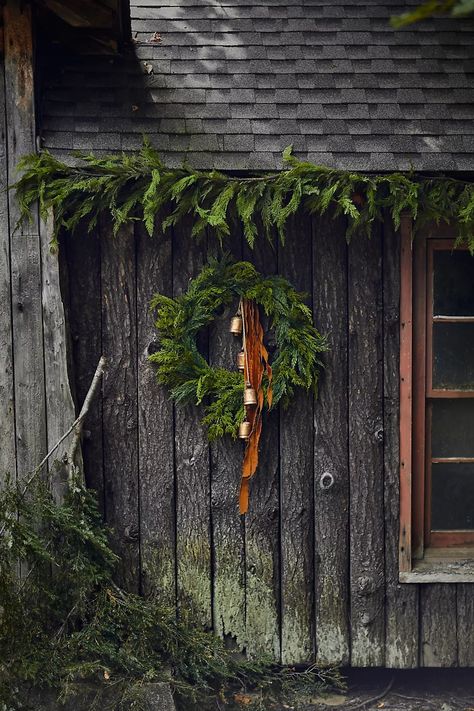 Faux Cedar Garland, Cedar Garland, Cedar Wreath, Outdoor Living Furniture, Pumpkin Candles, Winter Forest, Hand Poured Candle, Country Christmas, Rustic Christmas