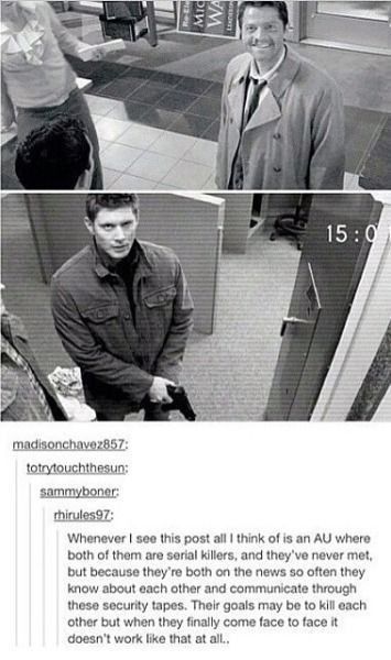 Spy Camera, Tumblr, Hidden Camera, Humour, Destiel Au, Outdoor Outlet, Supernatural Destiel, Supernatural Memes, Supernatural Funny