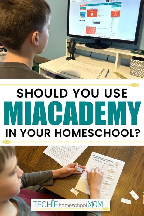 Miacademy Homeschool Review: Engaging Online Curriculum Mia Academy Homeschool, Online Homeschool, Online Planner, Pre Algebra, Free Homeschool, Personalized Learning, Online Programs, Digital Learning, Homeschool Mom