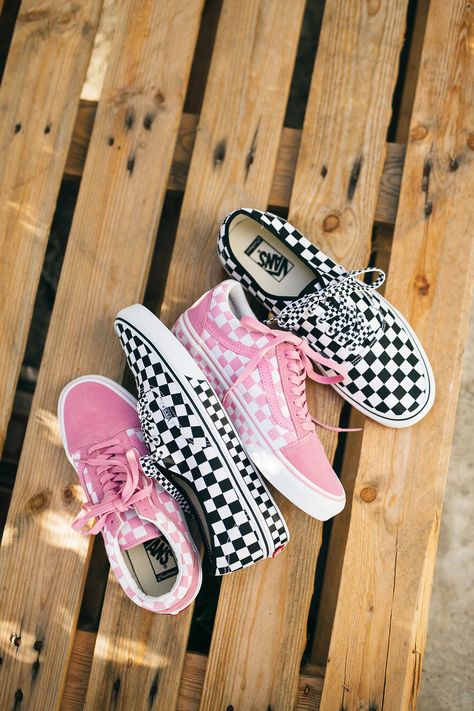 Check off your wish list with Vans Customs. Create your original design for your perfect pair. Make yours at vans.com/customs Vans Shoes Fashion, Vans Authentic Shoes, Cute Vans, Pink Vans, Custom Vans, Aesthetic Shoes, Painted Shoes, Vans Sneakers, Dream Shoes