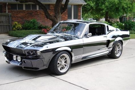 1965 shelby GT500.... Aka.Eleanor Mustang Super Snake, Ford Mustang Eleanor, Mobil Mustang, Shelby Gt 500, Aventador Lamborghini, Vintage Auto's, Super Snake, Gt 500, Shelby Mustang